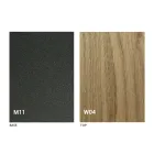 Mesa de centro de transformação moderna em madeira e metal feita na Itália - Fabio Viadurini