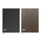 Mesa de centro de transformação moderna em madeira e metal feita na Itália - Fabio Viadurini