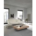 Mesa de centro transformável moderna em madeira e metal made in Italy - Fabio Viadurini