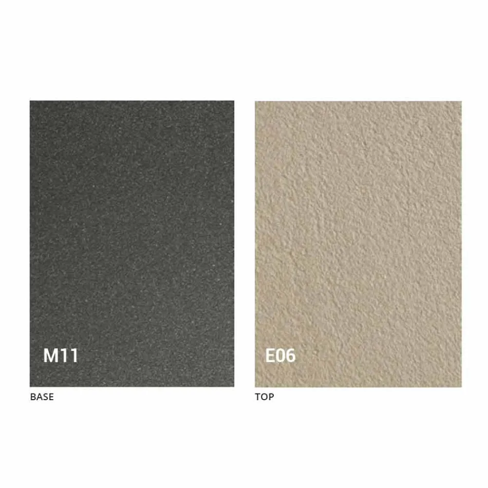 Mesa de centro transformavel com efeito de argamassa Top Made in Italy - Romântico Viadurini