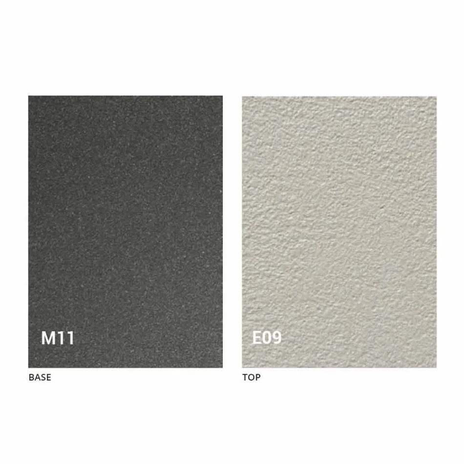 Mesa de centro transformavel com efeito de argamassa Top Made in Italy - Romântico Viadurini