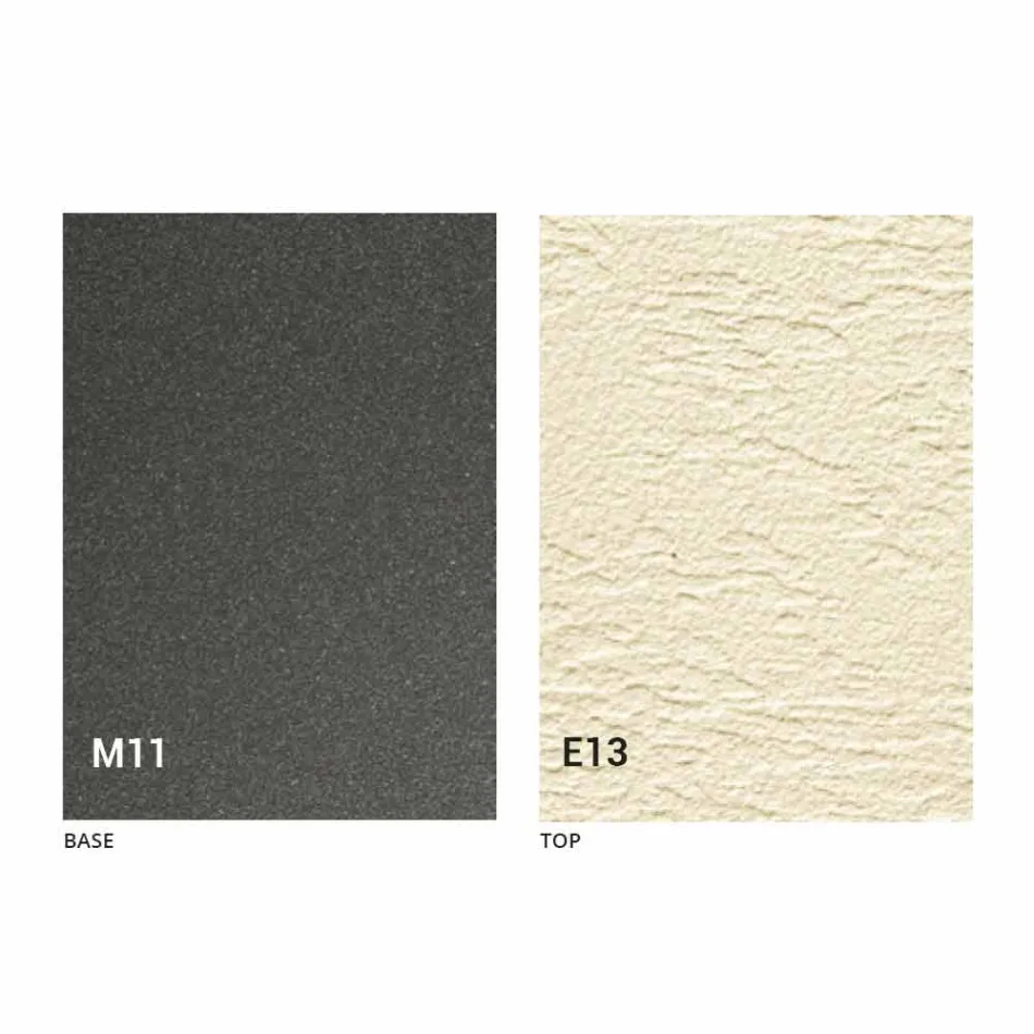 Mesa de centro transformavel com efeito de argamassa Top Made in Italy - Romântico Viadurini