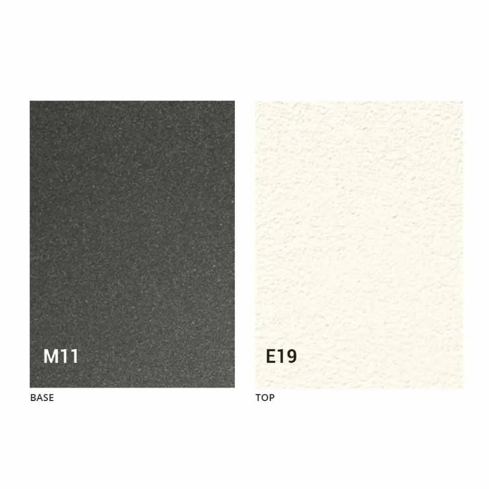 Mesa de centro transformavel com efeito de argamassa Top Made in Italy - Romântico Viadurini