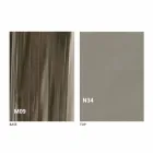 Mesa de centro transformável moderna em madeira e metal made in Italy - Gabri Viadurini