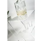 Mesa para Sofá em Plexiglass Transparente Interior ou Exterior - Platano Viadurini