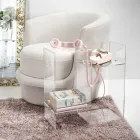 Mesa de Sofá em Plexiglass Transparente ou Fume Fabricado na Itália - Janne Viadurini