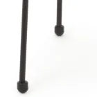 Mesa de centro externa em aço com tampo de vidro de design - Spumolizia Viadurini