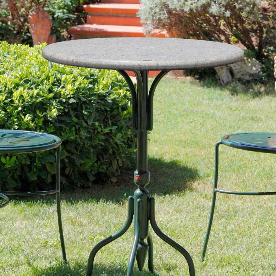 Mesa de centro de pedra ao ar livre artesanal na Itália - Livigno Viadurini