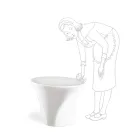 Mesa de Centro Externa em Polietileno Colorido Fabricado na Itália - Igorina Viadurini