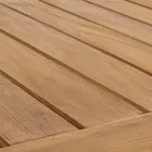 Mesa de exterior para homem, madeira de teca moderna - Luanaedmea Viadurini