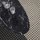 Mesa de centro externa estrutura de aço fabricada na Itália - Begin by Myyour Viadurini