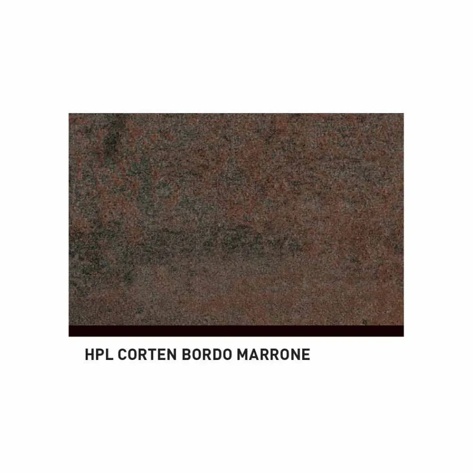 Mesa de design ao ar livre Varaschin System em alumínio pintado Viadurini