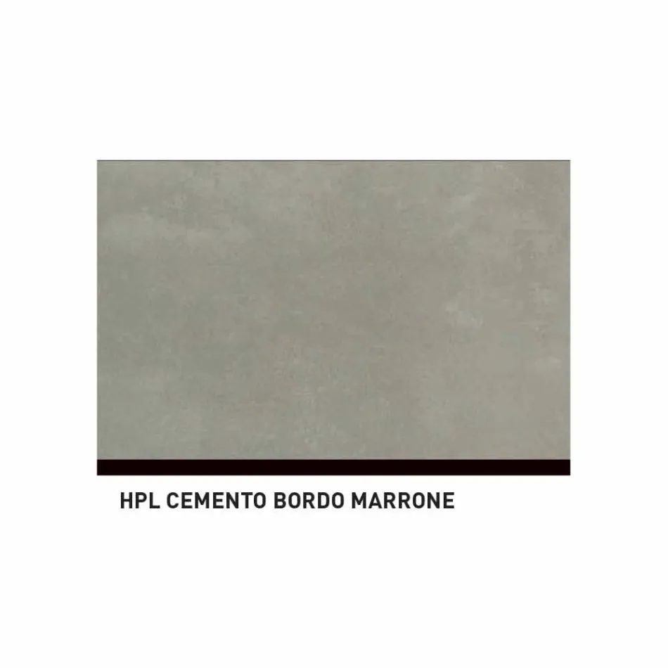 Mesa de design ao ar livre Varaschin System em alumínio pintado Viadurini