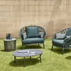 Base de mesa de centro de jardim em alumínio fabricado na Itália - Emma by Varaschin Viadurini