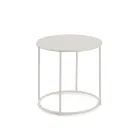 Mesa de centro de jardim em aço galvanizado de vários tamanhos fabricado na Itália - Brienne Viadurini