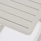 Mesa de Centro de Jardim em Alumínio Pintado, Homemotion, 2 Peças - Rodric Viadurini