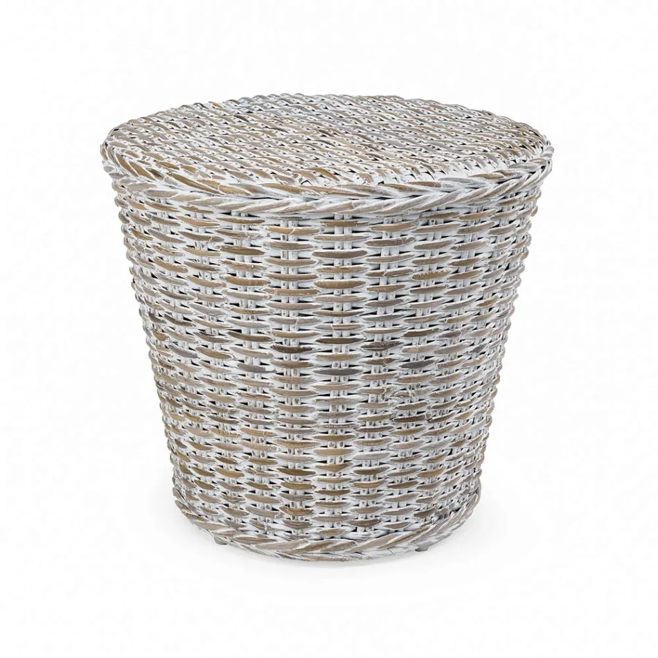 Mesa de centro de jardim em fibra natural da Kubù - Yokai Viadurini