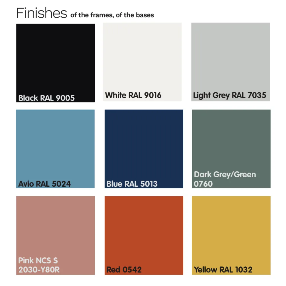 Mesa de centro de jardim em Hpl e metal pintado fabricado na Itália - Guerrino Viadurini