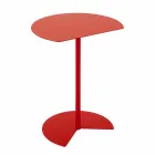 Mesa de centro de jardim de metal colorido com design moderno em 3 tamanhos - Cettina Viadurini