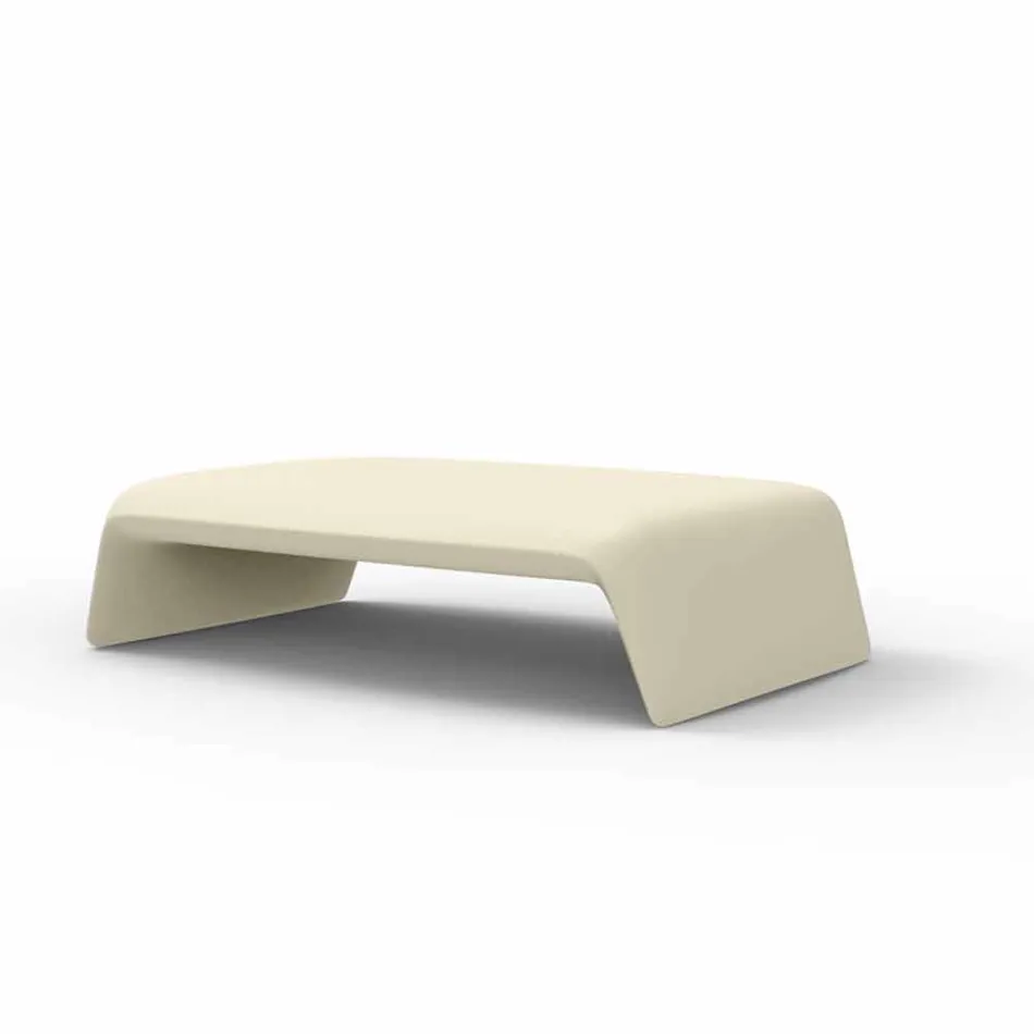 Soprar por mesa de jardim de polietileno Vondom, design moderno Viadurini