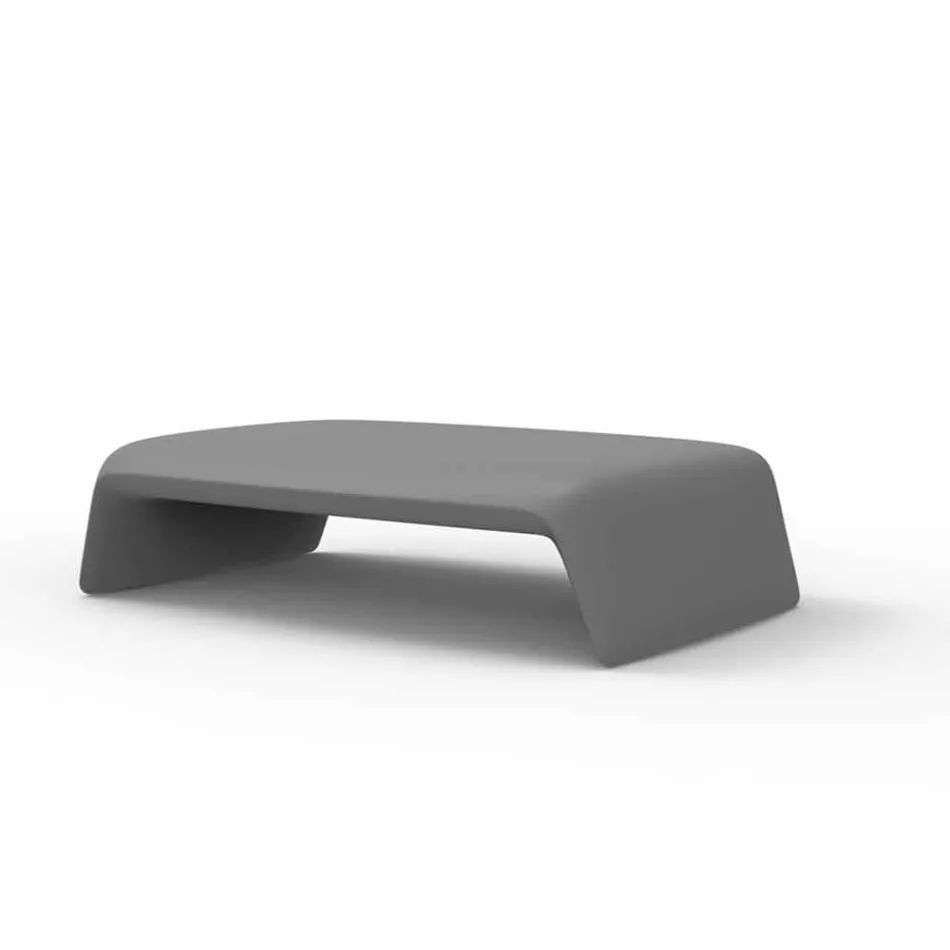 Soprar por mesa de jardim de polietileno Vondom, design moderno Viadurini
