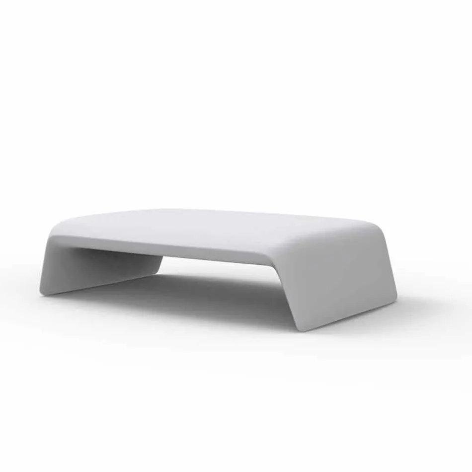 Soprar por mesa de jardim de polietileno Vondom, design moderno Viadurini