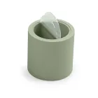 Mesa de centro de jardim em polietileno com recipiente fabricado na Itália - Stracco Viadurini