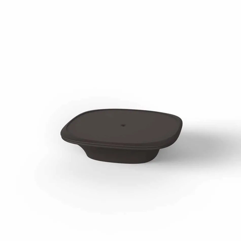 Moderna mesa de jardim UFO 100x100 cm por Vondom, em polietileno Viadurini