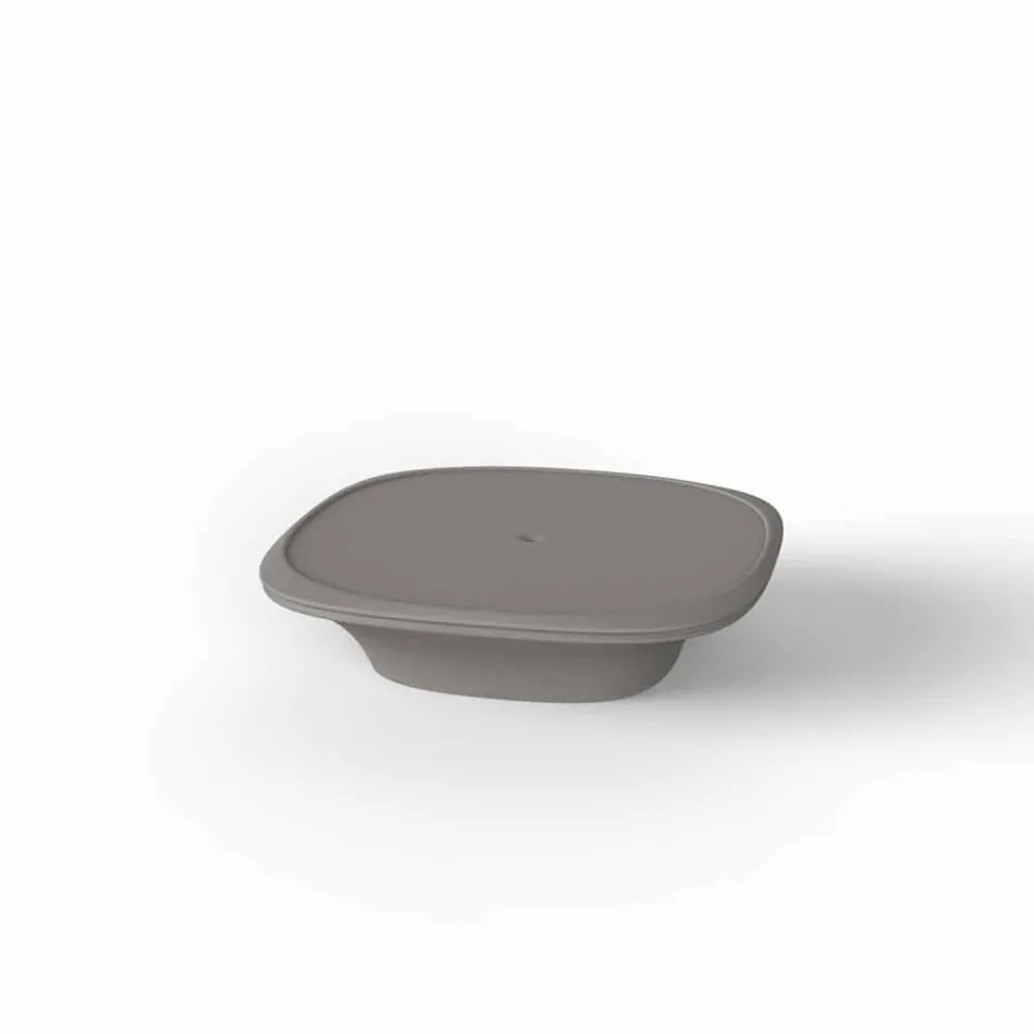 Moderna mesa de jardim UFO 100x100 cm por Vondom, em polietileno Viadurini