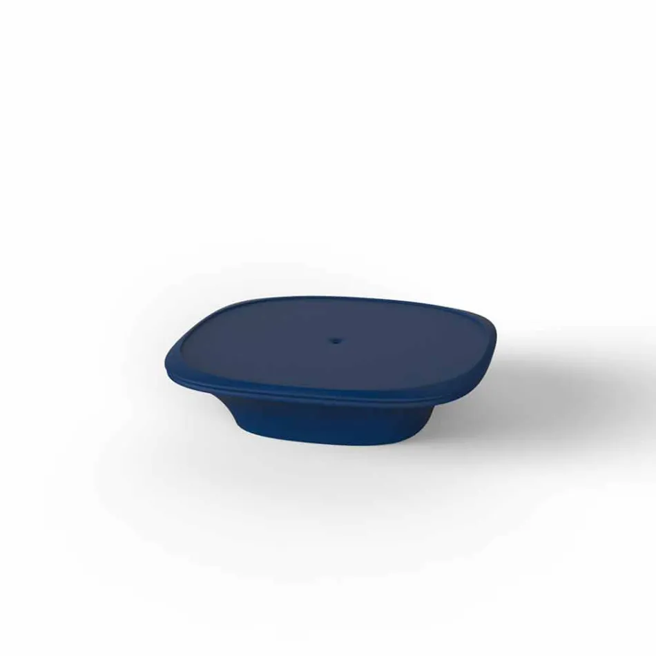 Moderna mesa de jardim UFO 100x100 cm por Vondom, em polietileno Viadurini