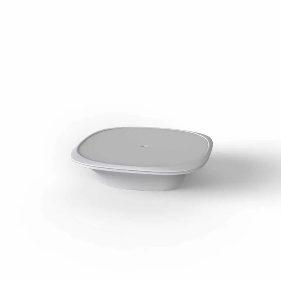 Moderna mesa de jardim UFO 100x100 cm por Vondom, em polietileno Viadurini