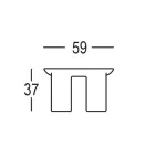 Mesa de centro redonda de jardim em HPL e polietileno Made in Italy - Freccia Viadurini