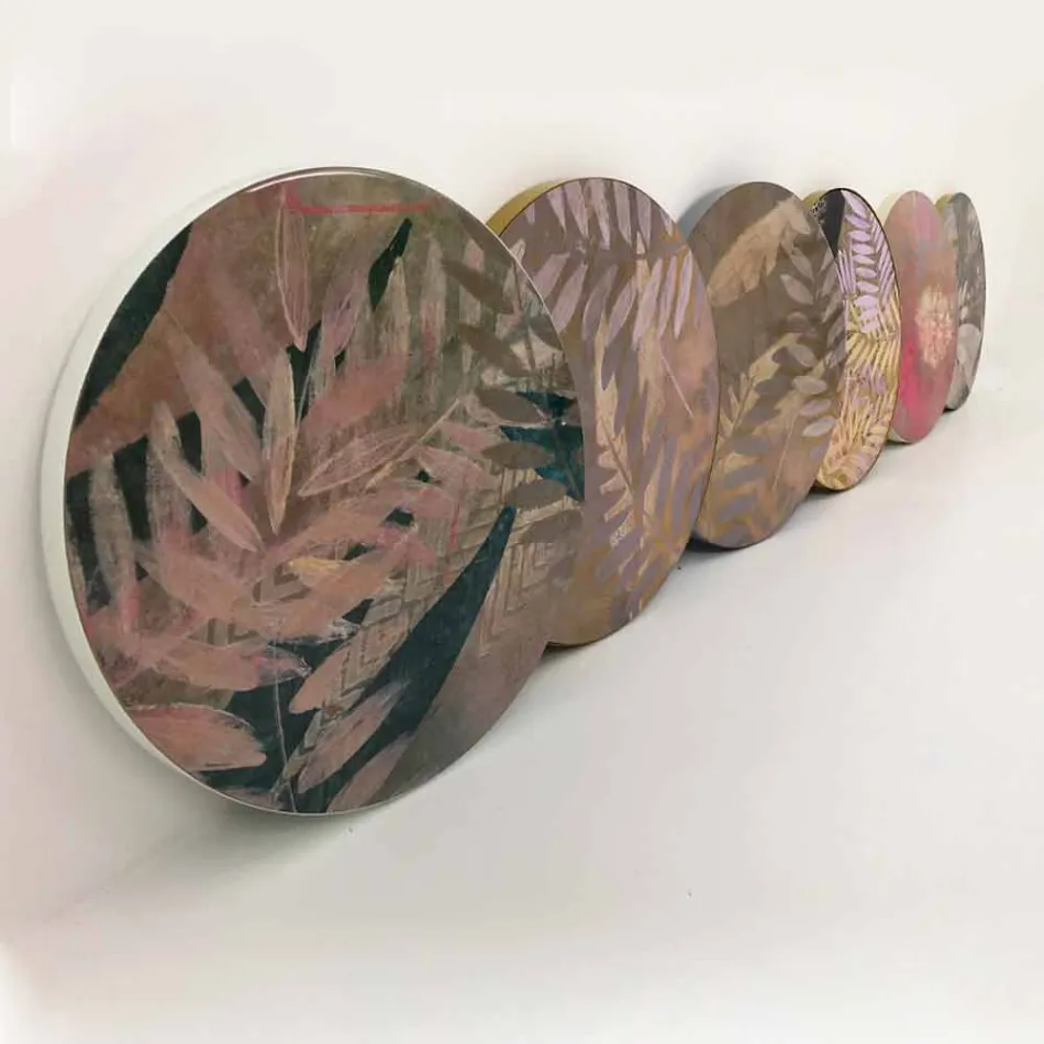 Mesa de centro interna ou externa com estrutura metálica fabricada na Itália - Carim Viadurini