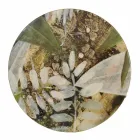 Mesa de centro interna ou externa com estrutura metálica fabricada na Itália - Carim Viadurini