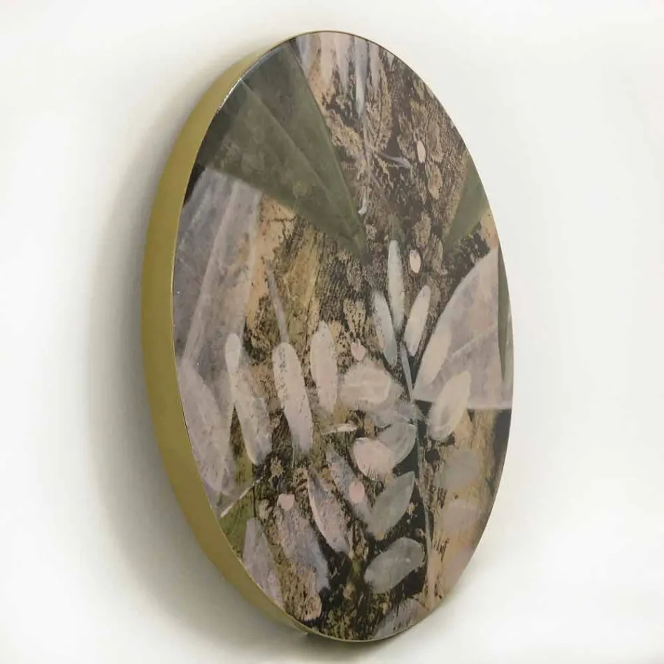 Mesa de centro interna ou externa com estrutura metálica fabricada na Itália - Carim Viadurini