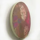 Mesa de centro interna ou externa com estrutura metálica fabricada na Itália - Carim Viadurini