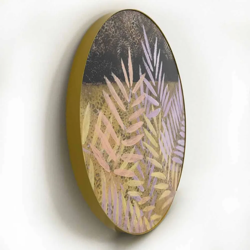 Mesa de centro interna ou externa com estrutura metálica fabricada na Itália - Carim Viadurini