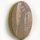 Mesa de centro interna ou externa com estrutura metálica fabricada na Itália - Carim Viadurini