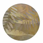 Mesa de centro interna ou externa com estrutura metálica fabricada na Itália - Carim Viadurini