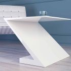 Assento de design moderno branco de mesa Zeta made in Italy Viadurini