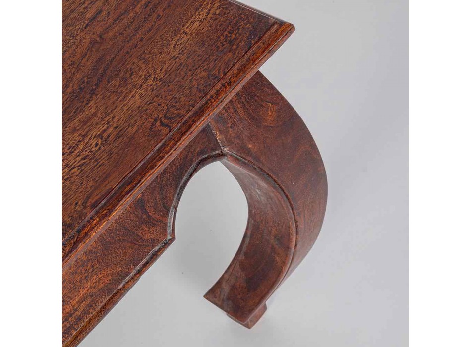 Homemotion Classic Mesa de centro em madeira maciça de acácia - Zucco Viadurini