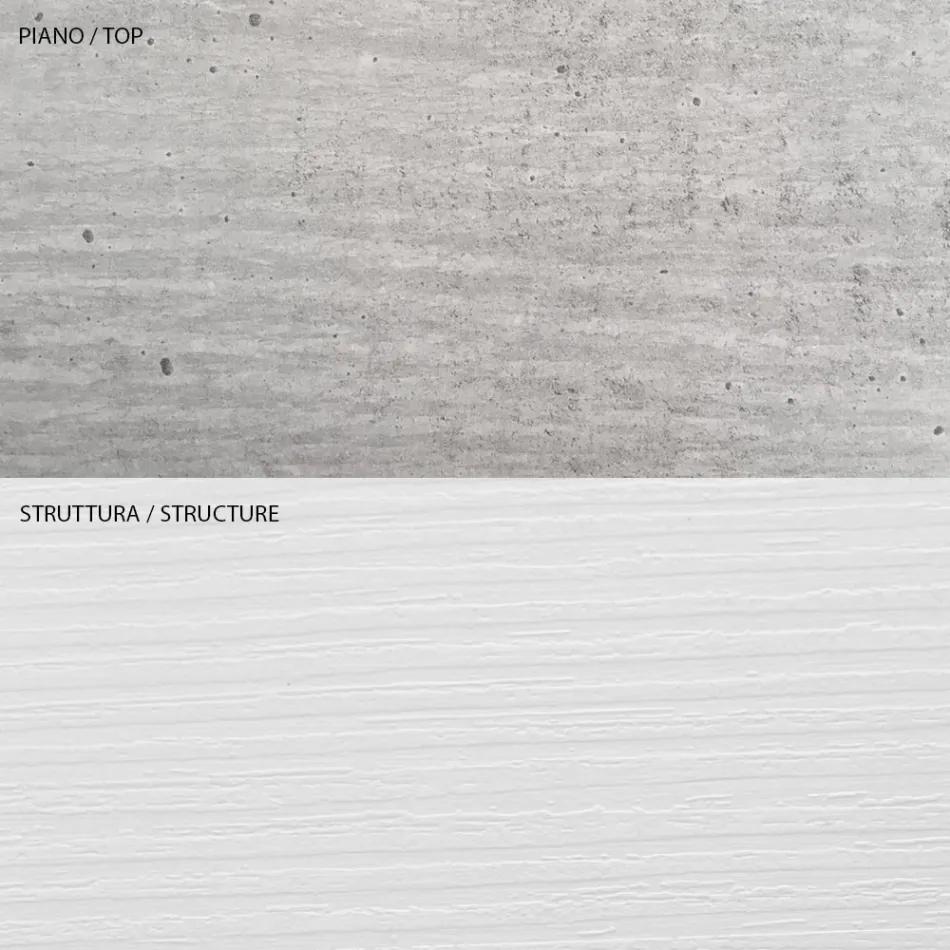 Mesa de Centro com Recipiente Ecológico de Madeira - Cripto Viadurini