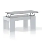 Mesa de Centro com Recipiente de Madeira - Scandio Viadurini