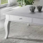 Mesa de Centro com Partes Sólidas em Ay - ous e Linden Made in Italy - Era Viadurini