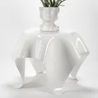 Mesa de centro com tampo e base em Plexiglass Made in Italy - Brento Viadurini