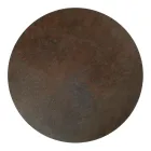 Mesa de centro com tampo redondo de porcelanato feito na Itália - Siste Viadurini