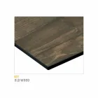 Mesa de Centro com Tampo Redondo em HPL Laminado Made in Italy - Mina Viadurini