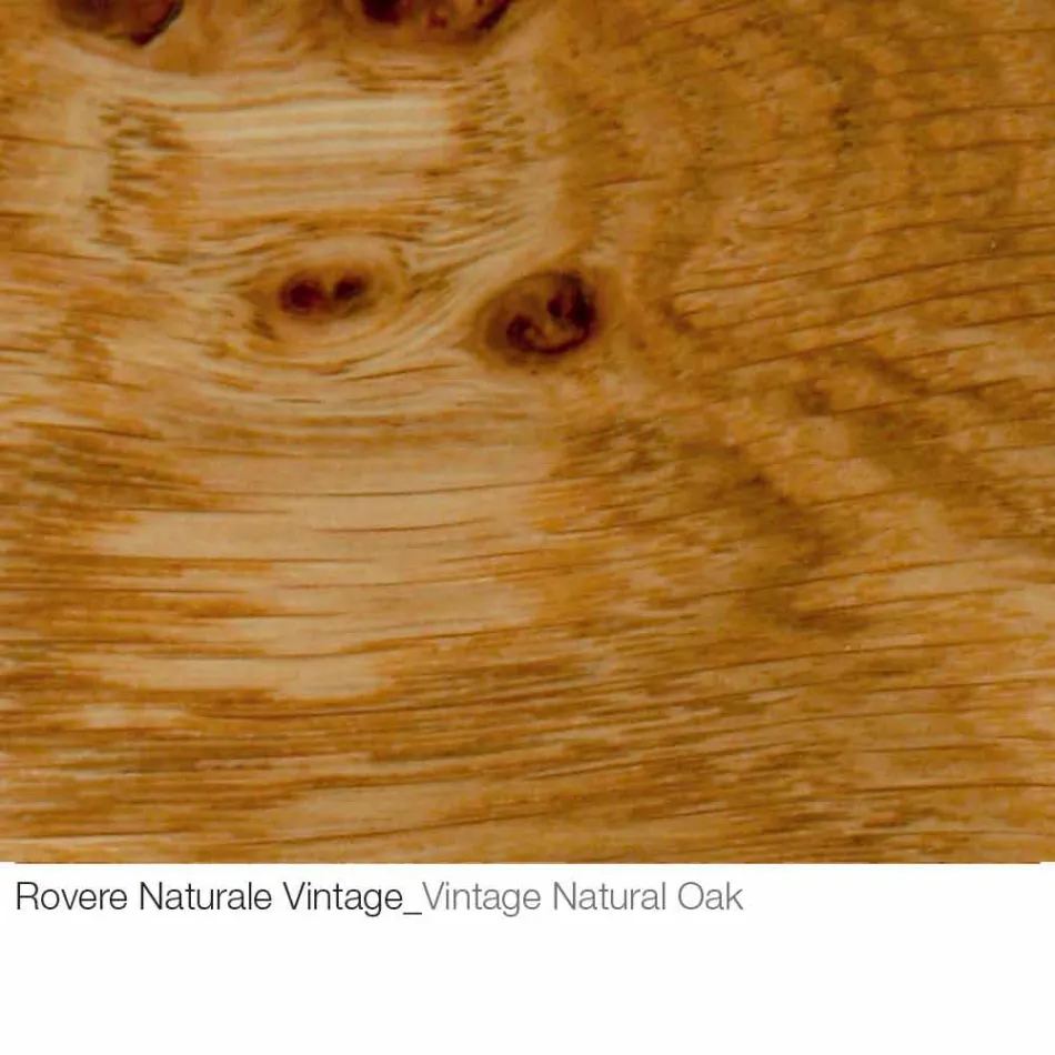 Mesa de centro com tampo redondo de madeira Made in Italy - Montebianco Viadurini