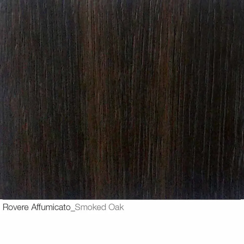 Mesa de centro com tampo redondo de madeira Made in Italy - Montebianco Viadurini