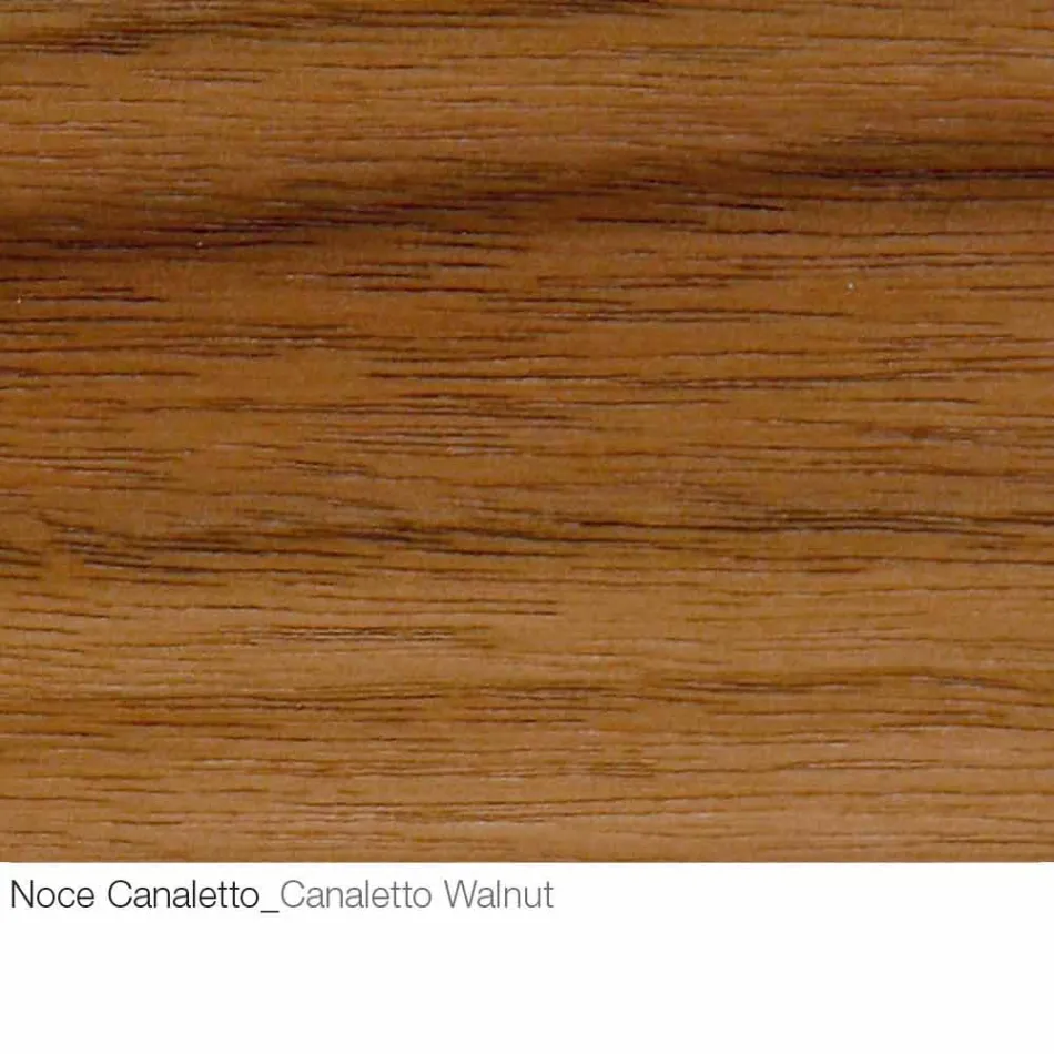 Mesa de centro com tampo redondo de madeira Made in Italy - Montebianco Viadurini